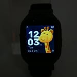 (Blue)Kids Cell Phone Watch 2G GSM Classroom Mode 300000 Pixels IP67 Waterproof