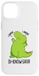 Coque pour iPhone 14 Plus Jeu de mots drôle de dinosaure Di-know-saur