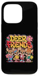 Coque pour iPhone 13 Pro Design Deer Friends Kids – Animaux adorables