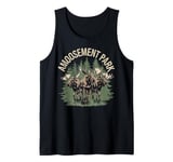 Amoosement Park Funny Moose Tank Top