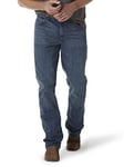 Wrangler Mens Retro Relaxed Fit Boot Cut Jeans, True Blue, 33W x 36L US, Blue, 33W x 36L