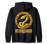 Year Of The Wood Snake Chinese New Year 2025 Zip Hoodie