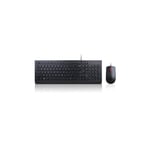 Lenovo Essential Wired Keyboard and Mouse Combo - US English with Euro symbol Ne