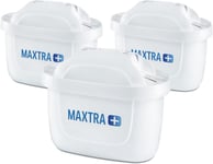 BRITA MAXTRA+ replacement water filter cartridges, compatible with all Pack 3