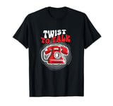 Twist To Talk Rotary Phone Vintage Rotary Dial T-Shirt