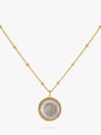 Auree Barcelona Birthstone Vermeil Necklace