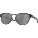 "Oakley Latch, Matte Grey Smoke w/ Prizm Black"