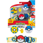 Pokemon - Clip `N Go Poke Ball Belt - Pikachu (97776) ACC NEW