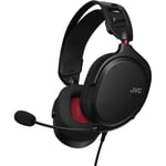 Casque PC JVC GG-01-B-Q Filaire Microphone et Câble Détachables Ultraléger Noir