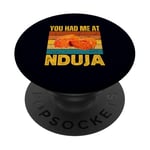 You Had Me At Nduja Sausage Funny Retro Italian Food Lover PopSockets Adhesive PopGrip