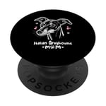 Italian Greyhound Mom Italian Sighthound Iggy PopSockets PopGrip Adhésif