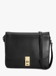 John Lewis Smooth Leather Flapover Cross Body Bag