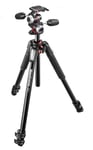 Manfrotto 055 Aluminium fotostativ m/treveishode