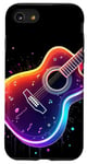 Coque pour iPhone SE (2020) / 7 / 8 Guitariste Battement De Coeur Musicien Guitariste Guitare