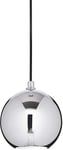 Mr Jack, Pendel lampe, GU10 max 1 x 28W, GU10, krom, metal, Ø150xHmin225/max2315mm