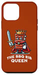 Coque pour iPhone 12 mini BBQ Rib Queen Ribs Funny Barbeque Ribs Lovers Grilling Saying