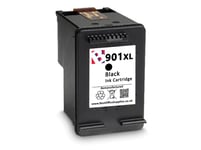 Refilled 901 XL Black Ink fits HP Officejet  Inkjet Printers