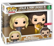 Figurines Funko Pop - Parcs Et Loisirs - Leslie Et Ron Se Sont Enfermés (56740)