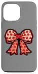 Coque pour iPhone 13 Pro Max Valentines Day Coquette Bow Cute Heart Ribbon Love Retro