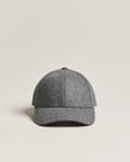 Varsity Headwear Flannel Baseball Cap Granite Grey