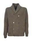 FERRANTE Veste Croisé Homme Laine Beige Avec Boutons 46R20217 Made IN Italy