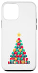 Coque pour iPhone 12 mini Christmas Tree Joueur de Tennis de Table Ping Pong Raquette