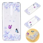 Butterfly läder Xiaomi Redmi K30 Pro / Xiaomi Poco X2 fodral - Flerfärgad