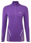 Ronhill Womens Tech Gore-tex Mercurial Jacket Running Shirt, Regal Purple/Reflect, 10 EU