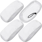 Cleaning Cloths for POLTI Vaporretto SV205 Steam Cleaner Mop Pads Cloth Pad x 4