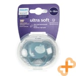 Philips AVENT Silicone Tétine 6-18 Mois Doux Décoré B SCF092/04 1pc