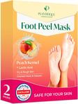 PLANTIFIQUE Masque Pied Peeling Hommes 2 PAIRES - Masque Pieds Très Secs Et Abîm