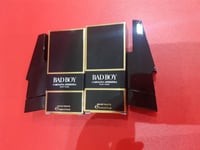 Carolina Herrera bad boy perfume miniature  edt 8ml x 2 new boxed🌸🌲