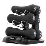 Zipro Dumbbells, Non-Slip Dumbbells Set of 6, Neoprene Dumbbell Set, Weights 2 x 1.0 kg, 2 x 1.5 kg, 2 x 2.0 kg, Home Gym, Strength Training at Home