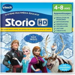 VTech - Storio Disney La Reine des Neiges, Cartouche de Jeu HD pour Tablette Enfants avec 1 Histoire, 9 Jeux, 1 Aventure et 1 Activité Créative, Cadeau Enfant de 4 Ans à 8 Ans - Contenu en Français