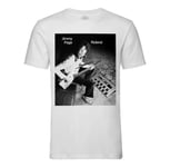 T-Shirt Homme Col Rond Vintage Guitar Synth Gr 700 Jimmy Page Roland