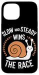 iPhone 15 Snail Slow And Steady Wins The Race Snails Case