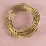 6 Meters BRASS PICTURE HANGING WIRE Photo Large Frame Hanger Cable 6m Long