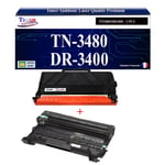 Kit Tambour+Toner compatible Brother MFC-L6900DW, MFC-L6900DWT, TN3480 DR3400