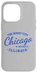 Coque pour iPhone 14 Pro Max Vintage Retro Love Chicago Illinois Windy City est une ville créée en 1833