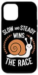 iPhone 12/12 Pro Snail Slow And Steady Wins The Race Snails Case