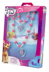 Joy Toy Hasbro 42694 My Little Pony The Movie Parure de bijoux comprenant 1 bracelet de perles, 1 collier de perles, 2 bagues dans un emballage cadeau Multicolore