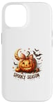 Coque pour iPhone 14 Spooky Season Pumpkin Autumn Vibes Cosy Season Fall