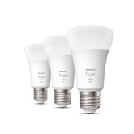 Philips Hue White 6,5W Bluetooth E27 Pære 3 pcs - Philips Hue