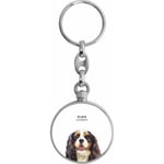 Toff London Cavalier King Charles Spaniel Dog Keyring TLK-134-VAR