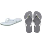 Havaianas Tongs White 43/44 EU + Tongs Steel Grey White White 43/44 EU