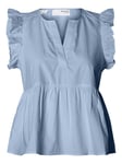 Blair-Ida Sl Top B - Cashmere Blue