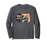 Quad Extreme Sports Out Of The Road Badge Vintage Long Sleeve T-Shirt