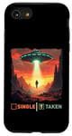 iPhone SE (2020) / 7 / 8 single taken alien man taken by UFO valentine's day boys Case