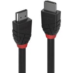 Lindy - Câble de raccordement hdmi Fiche mâle hdmi-a, Fiche mâle hdmi-a 1.00 m noir 36471 4K uhd Câble hdmi