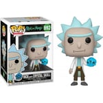 Figurine RICK &amp; MORTY - Bobble Head POP N° 692 - Rick med Kristallskalle